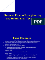 Business Process Reengineering and Information Technology