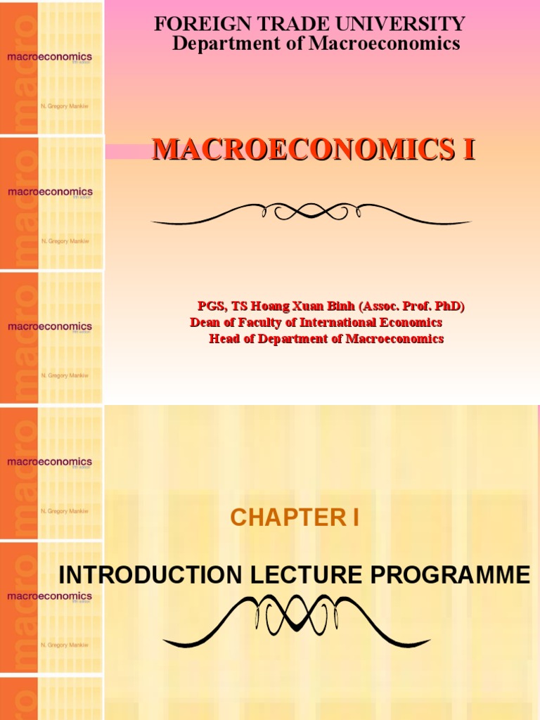 Macroeconomics I | PDF | Money | Gross Domestic Product