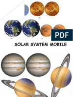 Solar System Mobile: Mercury Venus