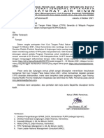 Surat CPMU - Gerakan CTPS Serentak Di Wilayah Program Pamsimas HCTPS Sedunia - Okt 21