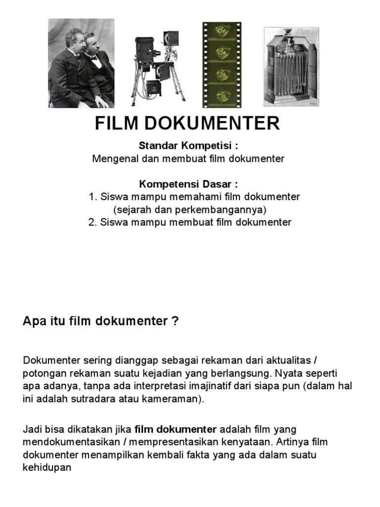 Film Dokumenter Edit