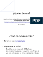 Qué Es Scrum_ Basado en El Texto Explicando Scrum a Mi Abuela de Jorge Serrano - MVP Visual Developer - Visual Basic