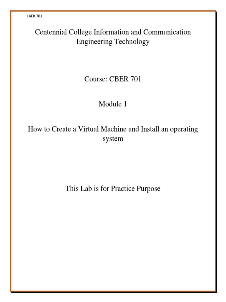 Lab 1 Download Free Pdf Windows 10 Virtual Machine