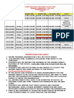 Time Table II