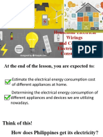 Energy Consumption Computation of Energy Cost