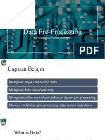 3 Data Pre Processing