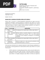 Ecircular: Mandatory Learning For Employees Upto SMGS-V