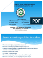 Pengambilan Sampel Air