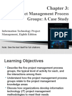 The Project Management Process Groups: A Case Study