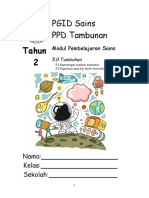 5.0 Tumbuh-Tumbuhan (Modul 1)