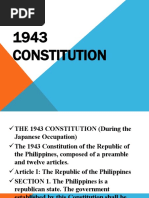 1943 Constitution