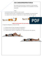 Ejercicios Respiratorios y Cervicales