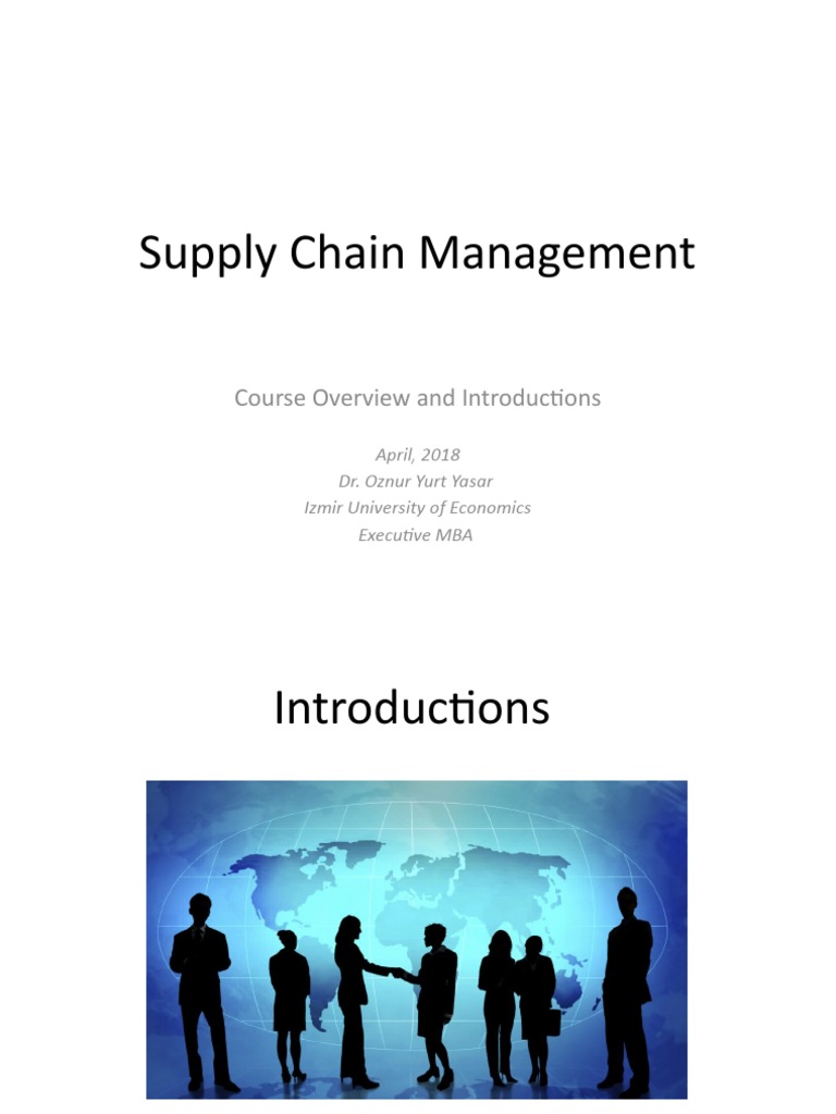 MBA Supply Chain Management Overview | PDF | Supply Chain Management ...
