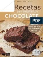 72 Recetas Para Preparar Con Chocolate by Mariano Orzola