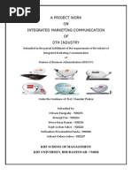 A Project Work ON Integrated Marketing Communication OF DTH Industry