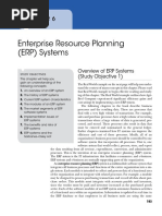 Enterprise Resource Planning (ERP) Systems: Chapter 6