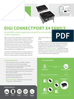 Digi Connectport X4 Family: Remote M2M Networking Gateways Designed For Commercial Grade and Rugged Outdoor Applications