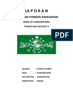 Laporan Pondok Ramadhan