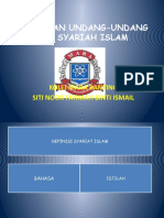 Perbezaan Undang-Undang dan Syariah Islam 