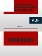 RM 11 - Understanding Total Query