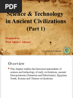 Science and Technology in Ancient Civilizations | PDF | Ancient Egypt ...