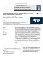 Evaluación de La Resistencia A La Compresión de Reciclado LCD de Residuos Vidrio Hormigón Usando La Velocidad Del Pulso Ultrasónico - En.es