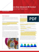 Adams Machinery Gear Advanced 3D Contact