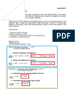 Emelisa S. Labuga (Biostatistics and Epidemiology) Exercise 2.1