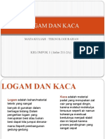 Logam Dan Kaca