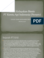 Studi Kelayakan Bisnis PT KAI 