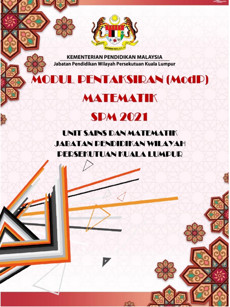 Modul SPM KL | PDF