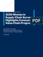 726065 2020 Women in Supply Chain Survey Highlights Consumer Value Chain Progress