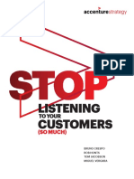 Listening Customers LI: To Your