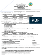FABM 1 Summative Exam Module 1 and 2