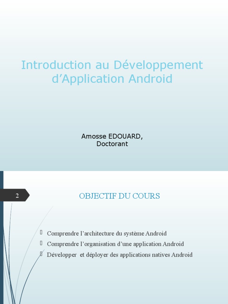 Comment Faire Un Développement D’Applications Pour Android En Java – EMWGH