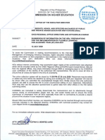 Memorandum From The Office of The Executive Director On The Submission of Information On The HEIs' Preparations For The Implementation of Flexible Learning For Academic Year (AY) 2020-2021