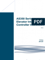 AS350 Series Elevator Intergrated Controller User Instruction V1.0