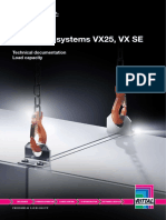 Enclosure Systems VX25, VX SE: Technical Documentation Load Capacity