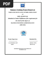 Download Summer Training Project Report on EMPLOYEE MOTIVATION OF BHEL EMPLOYEES by rachitgarg76 SN53235819 doc pdf