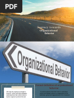 Journey Towards: Organizational