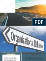 Journey Towards: Organizational
