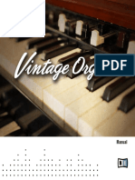 Vintage Organs Manual English