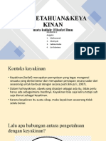 Kel 1 Pengetahuan Dan Keyakinan Materi Word(1)