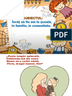 21 Învăț Să Fiu Om În Comunitate, Scoală, Familie.