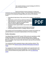 Module Guide For M018LON Managing International Trade