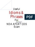 Idioms Phrases SSBCrack