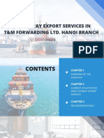 The Sea Freight Forwarding Process in