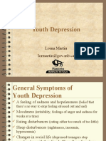 Youth Depression: Lorna Martin Lormartin@gov - Mb.ca