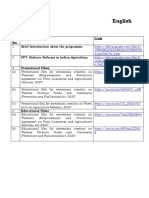 English- Outreach Module on 'Farm Acts'