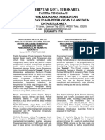 Pengumuman Prakualifikasi Proyek KPBU PJU Kota Surakarta (28092020)